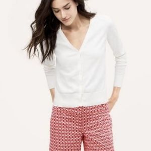 LOFT Riviera Short, size 8, red and white